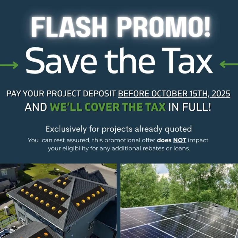 Flash Promo; Save the Tax Promotion